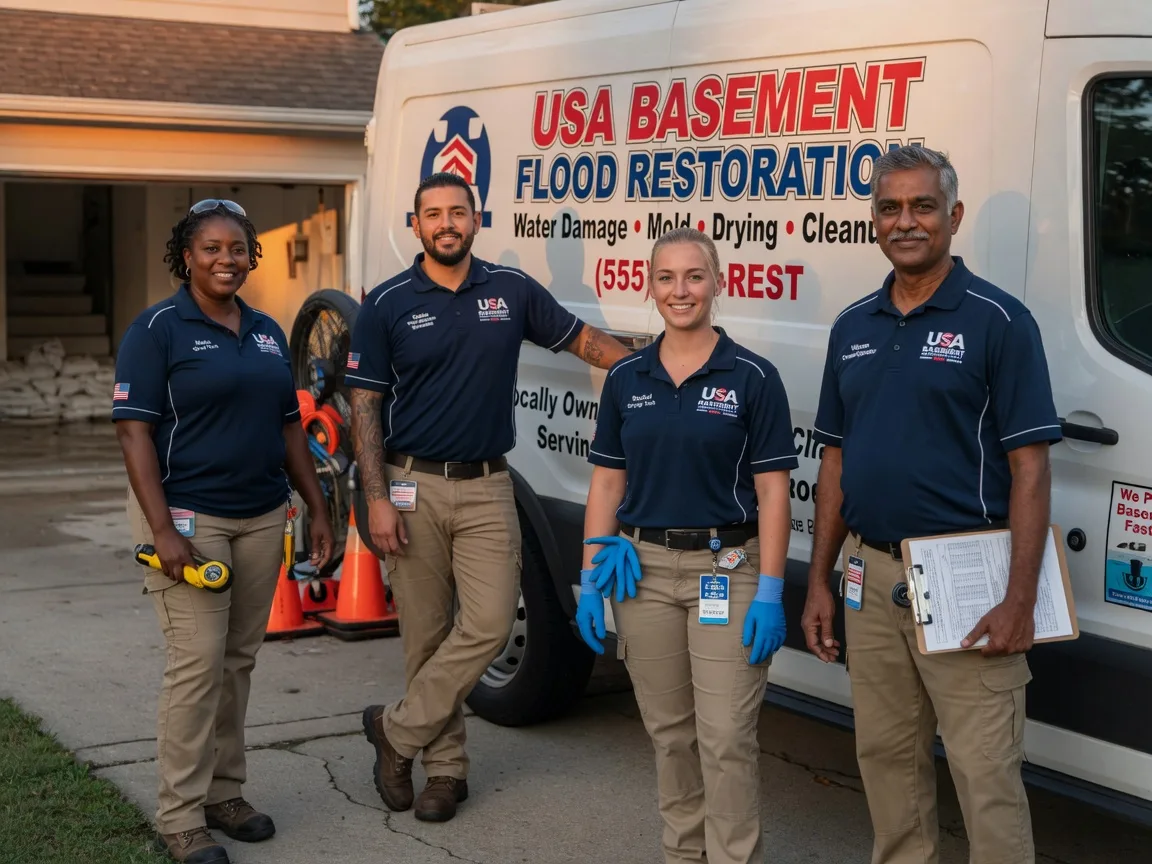 Basement Flood Cleanup company in Chilo, OH