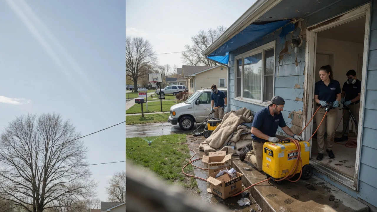 Basement Flood Cleanup in Chilo, OH near me